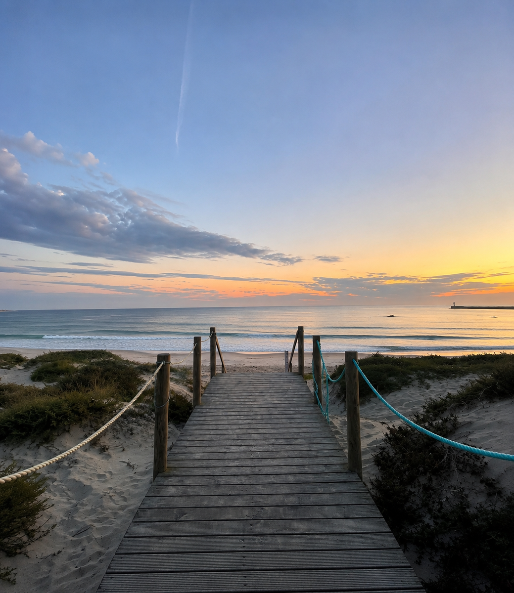 Пляж Praia da Azurara