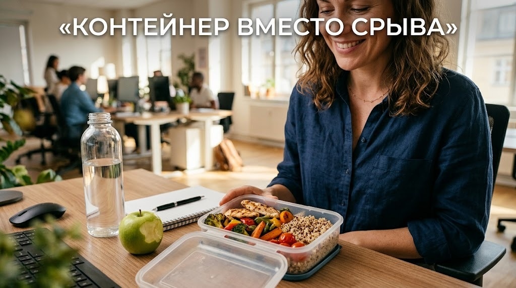 удивляется, почему вес ползёт вверх, концентрация падает, а к пятнице ощущение, будто из тебя вынули батарейку.