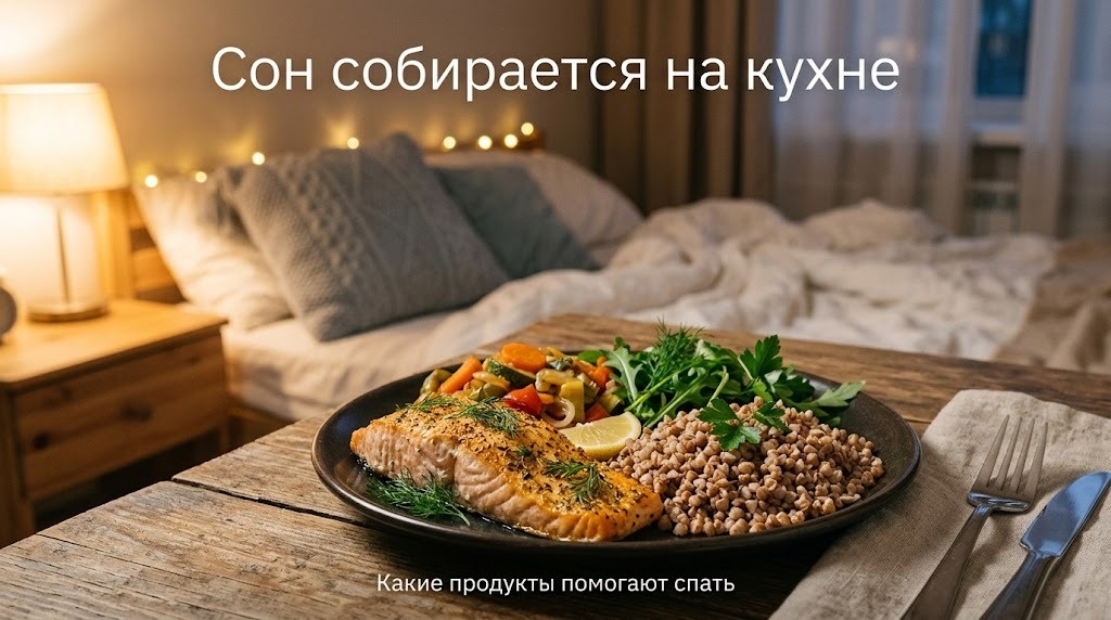 именно ужин часто определяет, будет ли ночь восстановительной или превратится в череду пробуждений