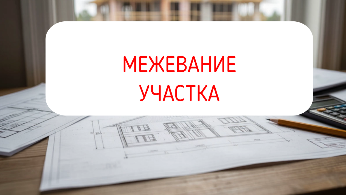 Межевание участка