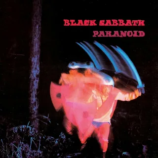 Обложка альбома Paranoid группы Black Sabbath 1970 года