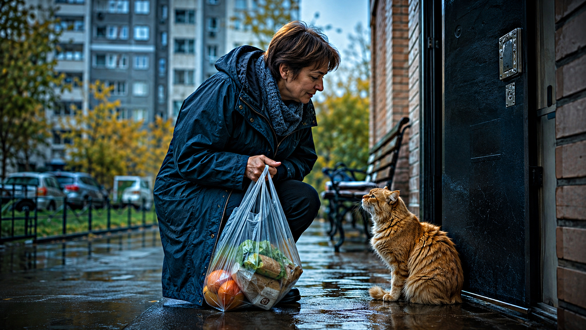 Встреча с котом