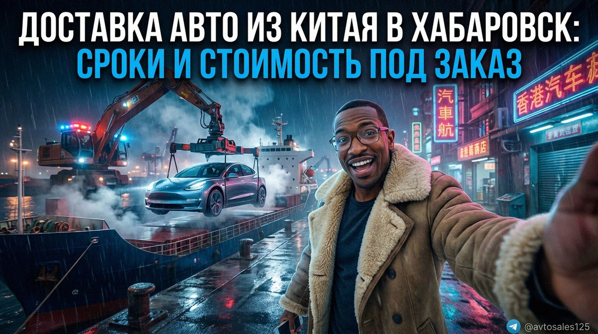    Условия, сроки и стоимость доставки авто из Китая в Хабаровск Авто Сейлс