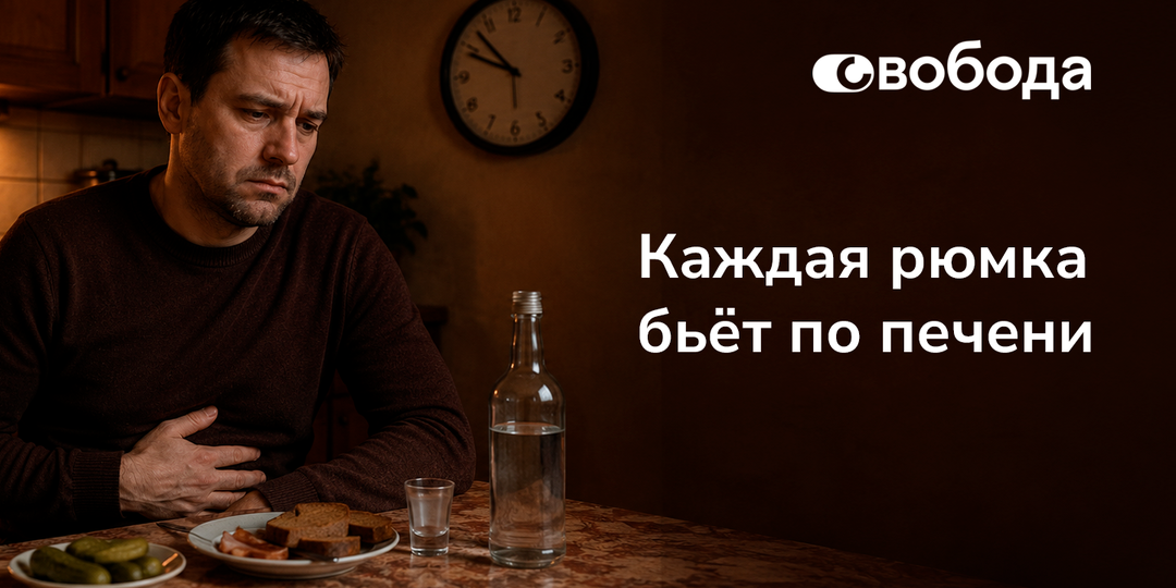 Печень и алкоголь: что на самом деле происходит ПОСЛЕ КАЖДОЙ рюмки — нарколог объяснила по часам