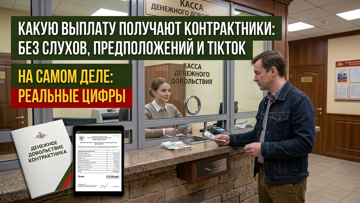 Какую выплату получают контрактники на самом деле: без слухов и TikTok