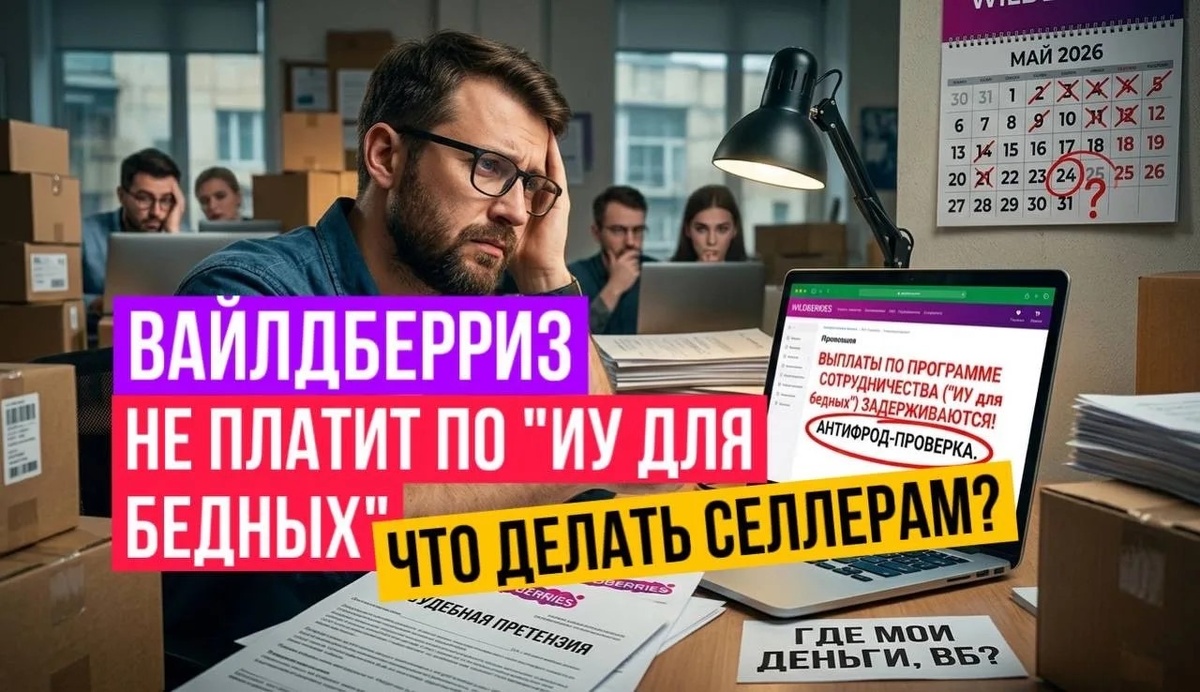 ВБ не зачислил деньги на баланс продавцам по соглашениям о сотрудничестве. Что делать селлерам?
