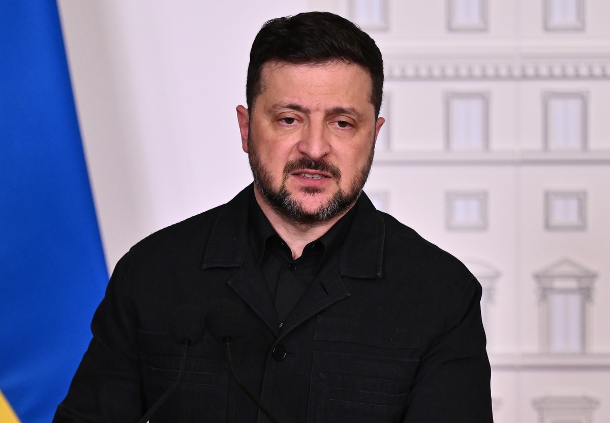    Zelensky At Palazzo Chigi, Rome , Italy Domenico Cippitelli/Keystone Press Agency/Global Look Press