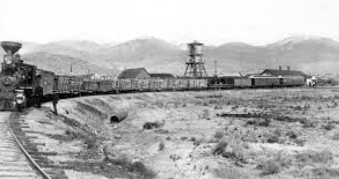 Станция Кит Карсон, фото 1883 года
