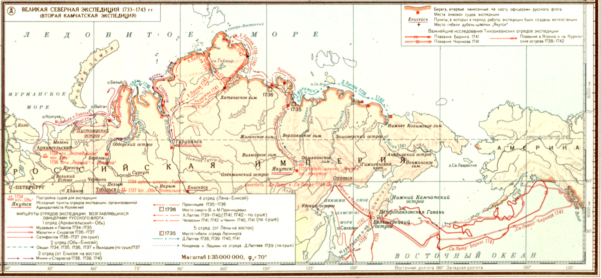 Когда Россия шагнула к краю мира: Великая Северная экспедиция XVII века, начатая Петром I