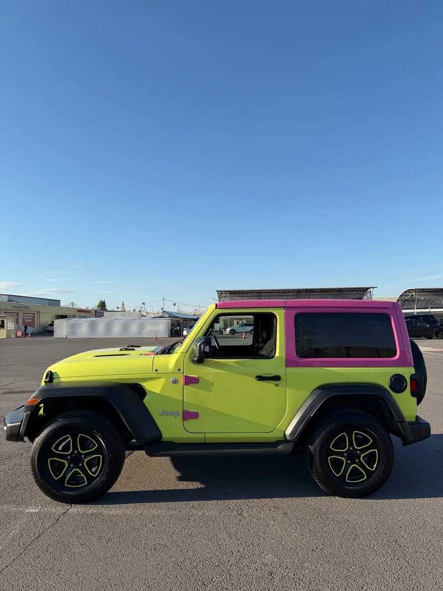 Jeep Wrangler машина Дины Блин. Источник: Telegram   📷