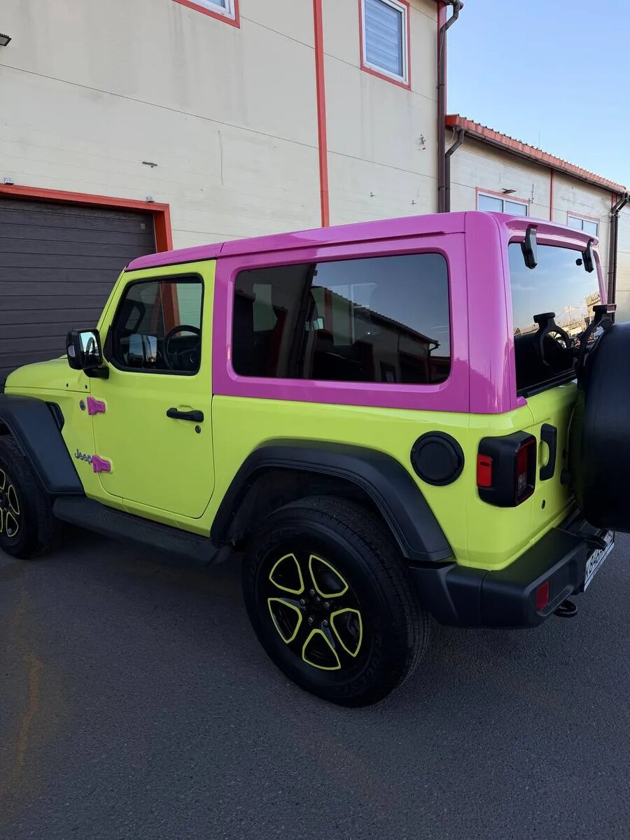 Jeep Wrangler машина Дины Блин. Источник: Telegram   📷