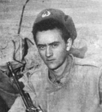 Военнослужащий ПВ КГБ СССР Р. Вагазов