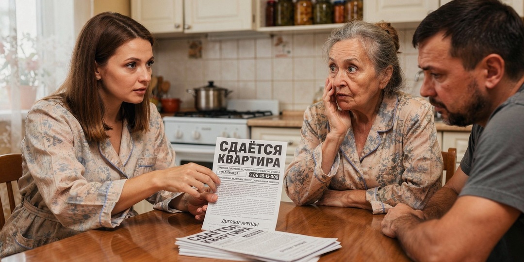 — Сдаёте мою дачу полгода, а мне говорите «семейное»? — невестка положила перед свекровью объявление