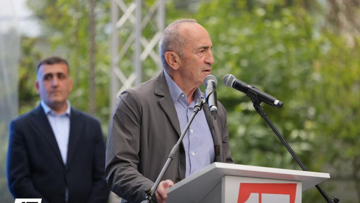 © Photo : Social media of Robert Kocharyan