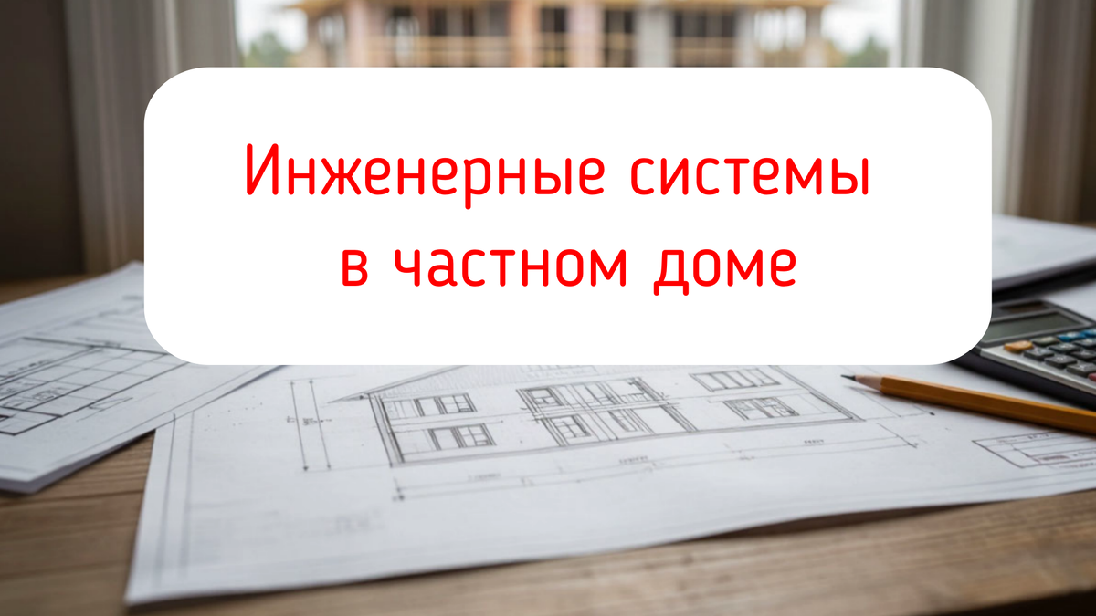 Инженерные системы в частном доме