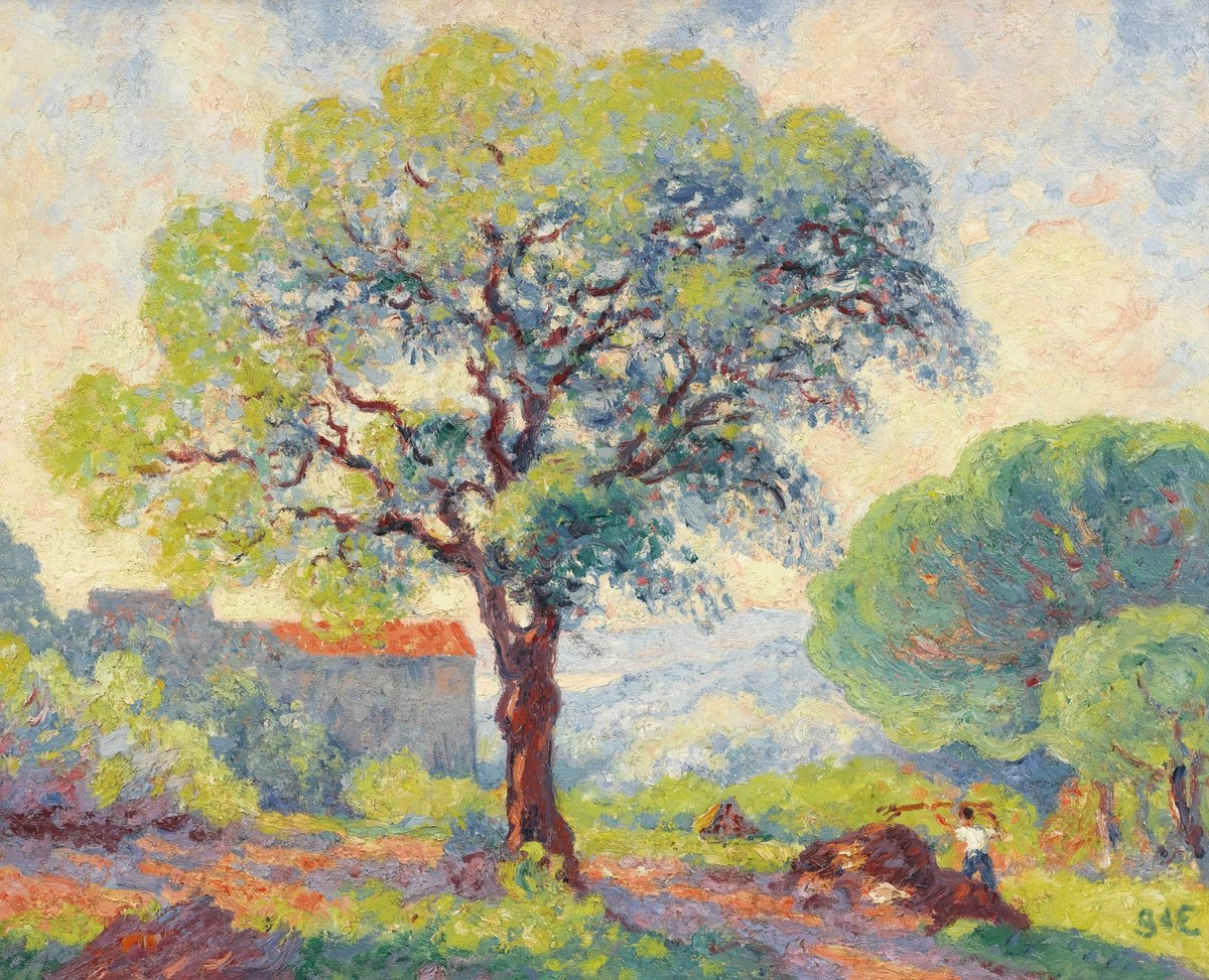 ��������� ��� � ���-���� (Chene Liege a Saint Clair) 1902
