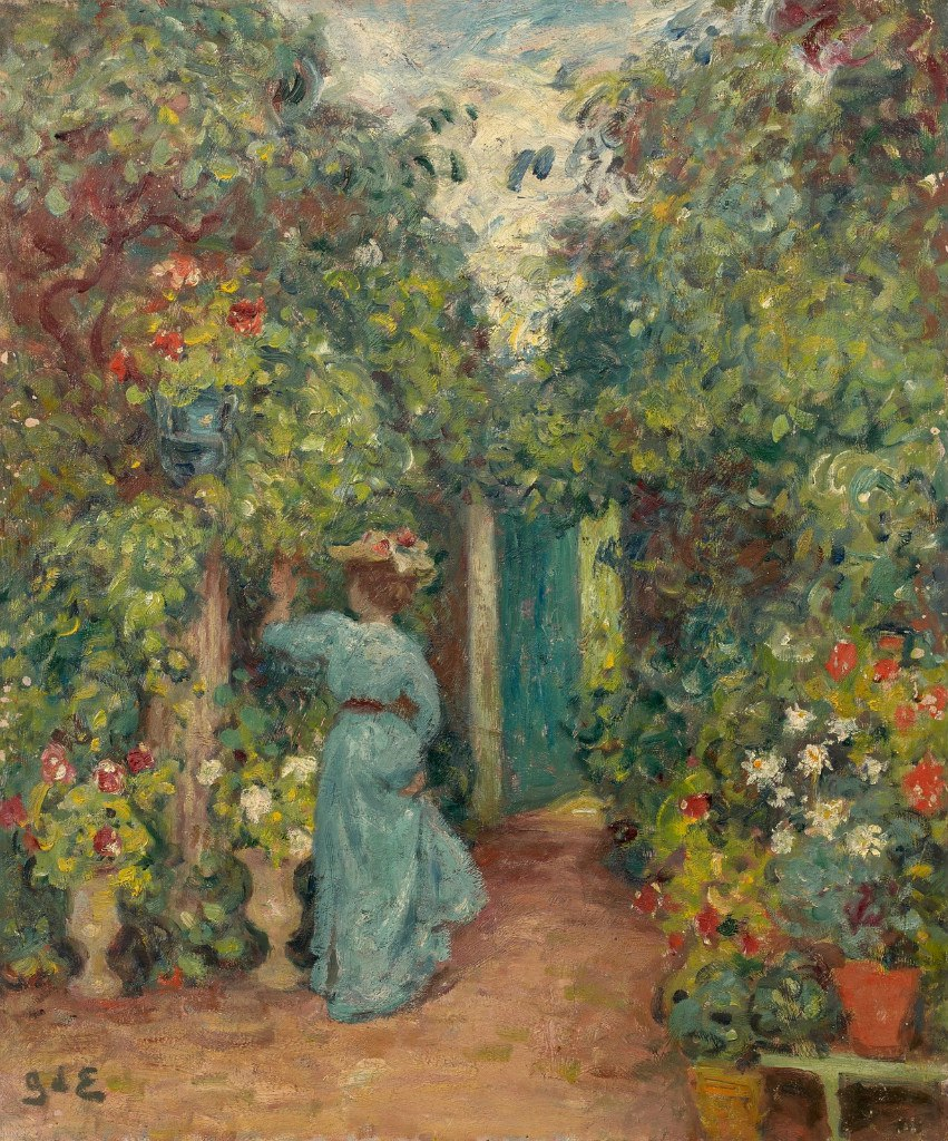 ������� ������� � ����
(Jeune Femme au Jardin) 1903