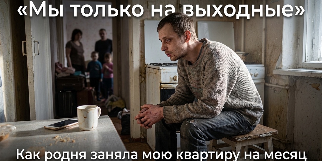 «Мы только на выходные»: как родня превратила мою квартиру в бесплатный хостел