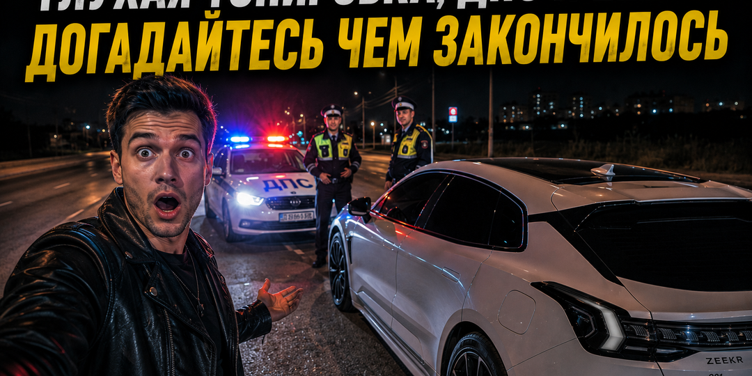 Глухая тонировка, ДПС и Zeekr — догадайтесь чем закончилось