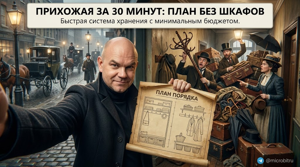    Порядок в прихожей: простые шаги для чистоты за полчаса. as7