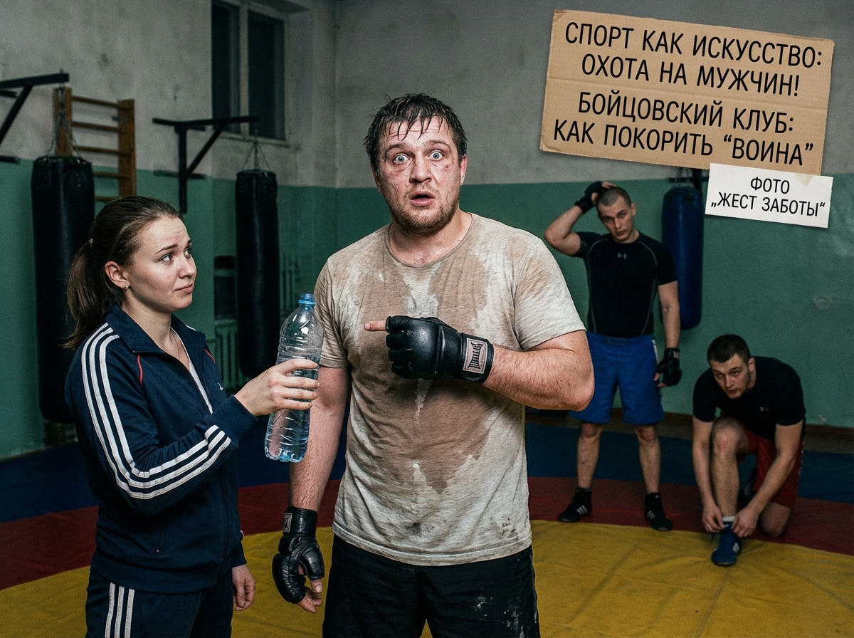 Спорт как искусство: охота на мужчин!
