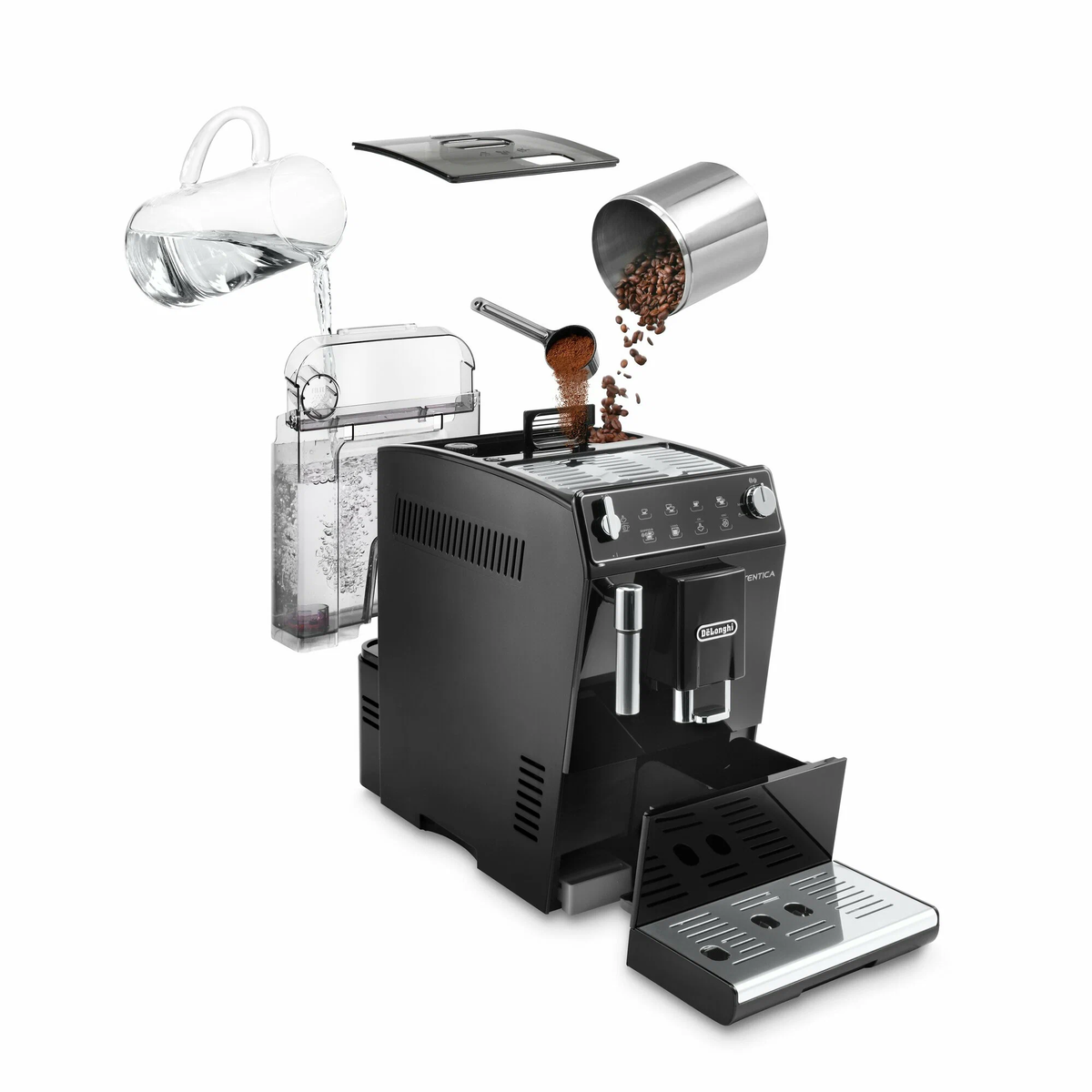 Автоматическая кофемашина DeLonghi ETAM29.510. B Autentica 1450 Вт