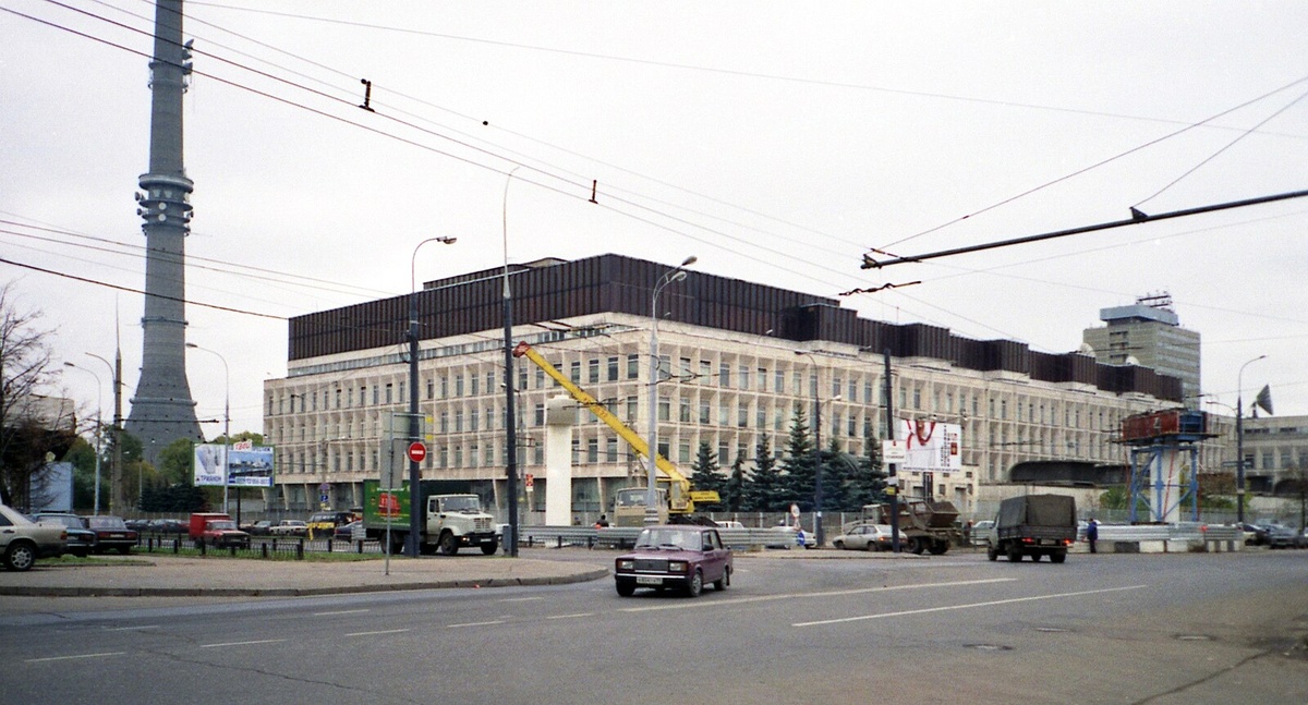 Здание телецентра в Останкино, в котором находилась Европа плюс.