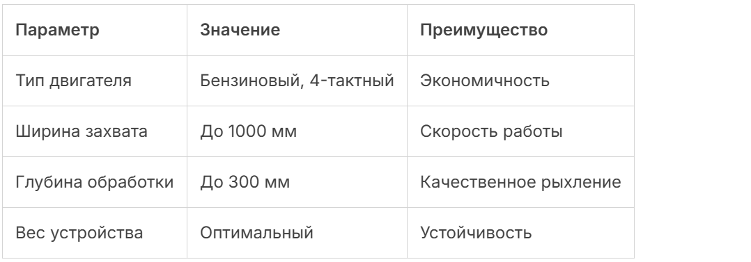 Технические характеристики Мотоблок Boxbot MT 700М