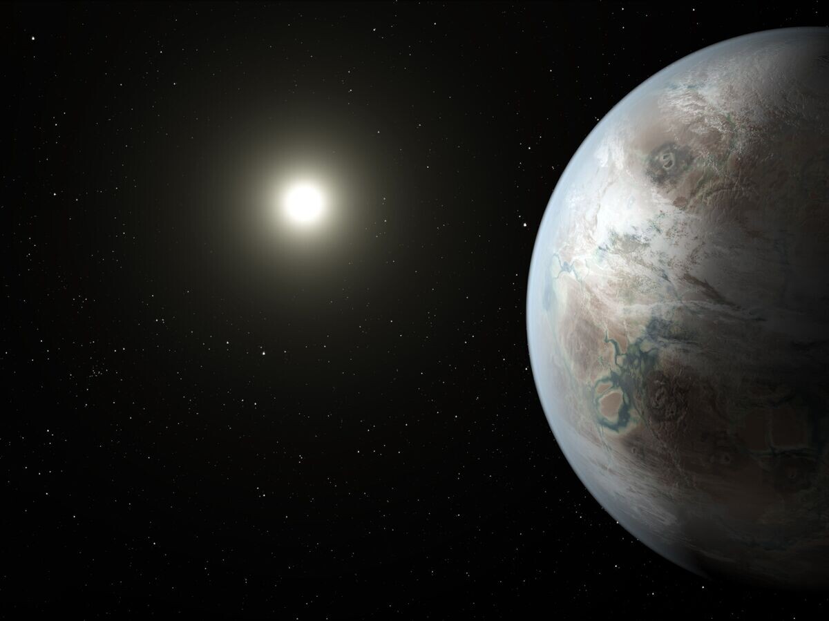    Так художник представил себе экзопланету Kepler-452b | © NASA/JPL-Caltech/T. Pyle