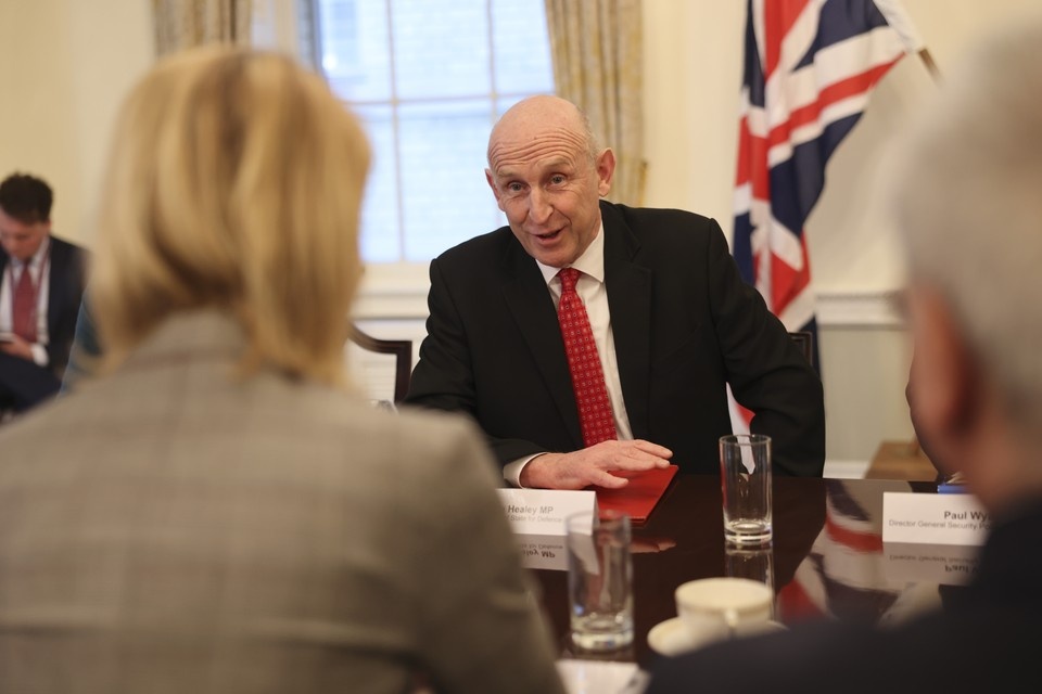    Times: самолёт с министром обороны Британии потерял сигнал у границы РФ. Фото: UK Government/GLOBAL LOOK PRESS