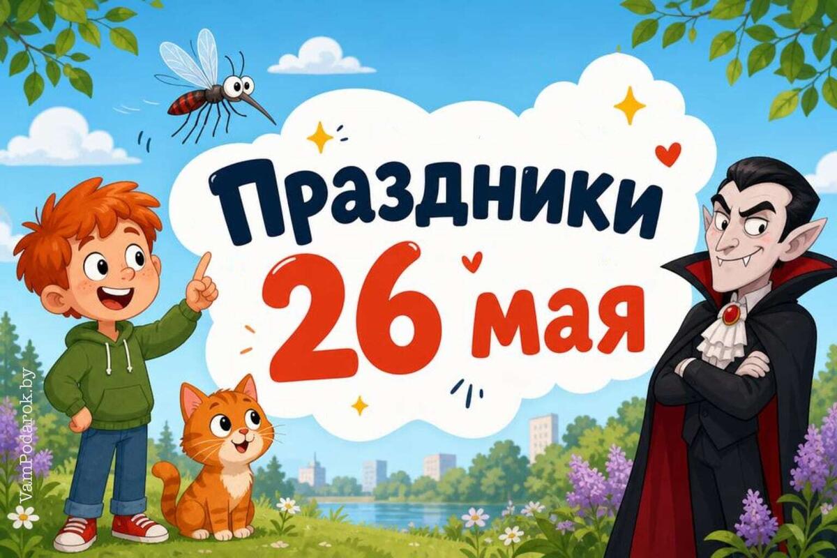 Праздники 26 мая – открытки и картинки
