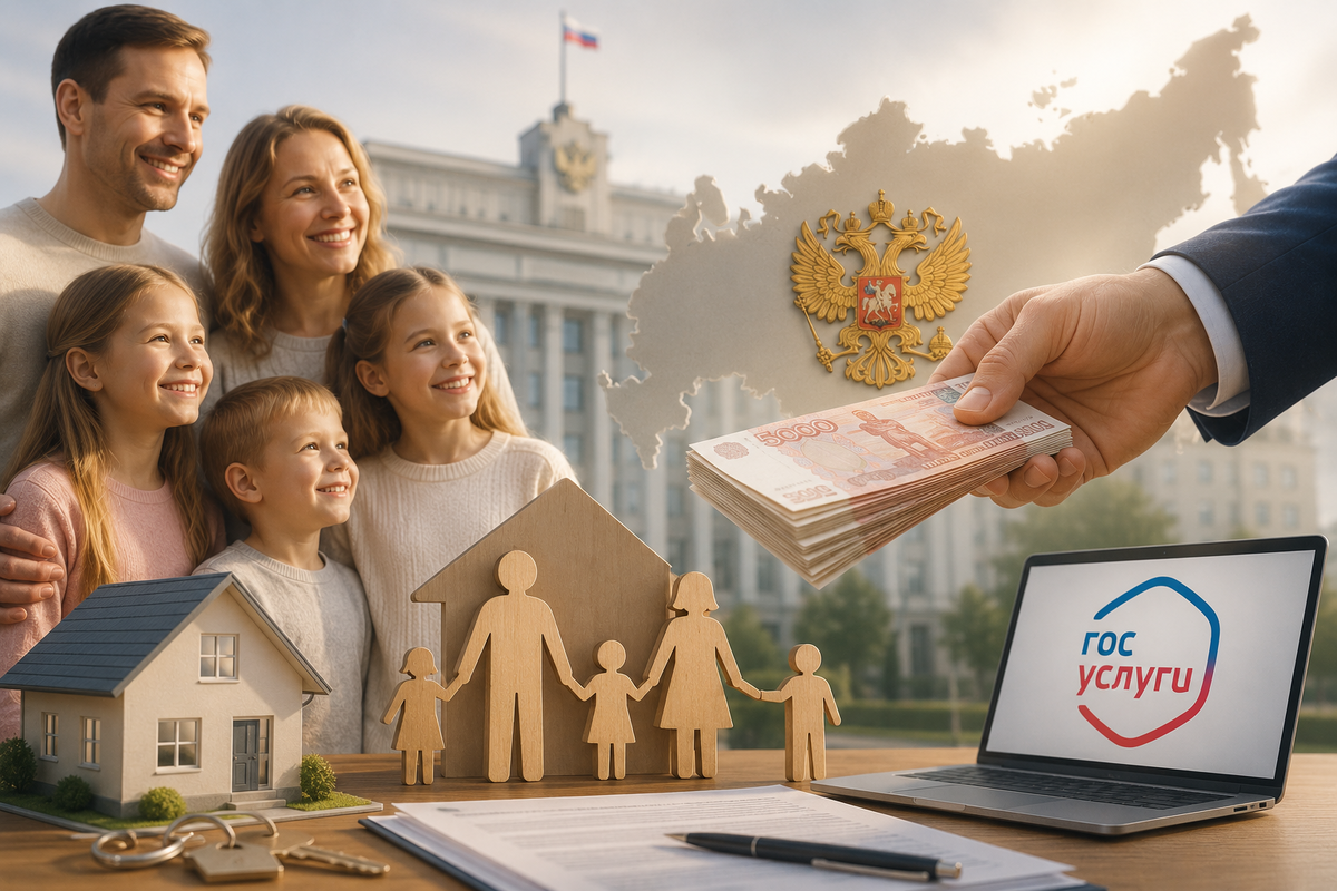 Многодетные семьи могут получить до 450 000 ₽ на погашение ипотеки. Разбираем пошагово: кто имеет право на выплату, какие документы нужны, как подать заявление через банк или Госуслуги и почему могут отказать.