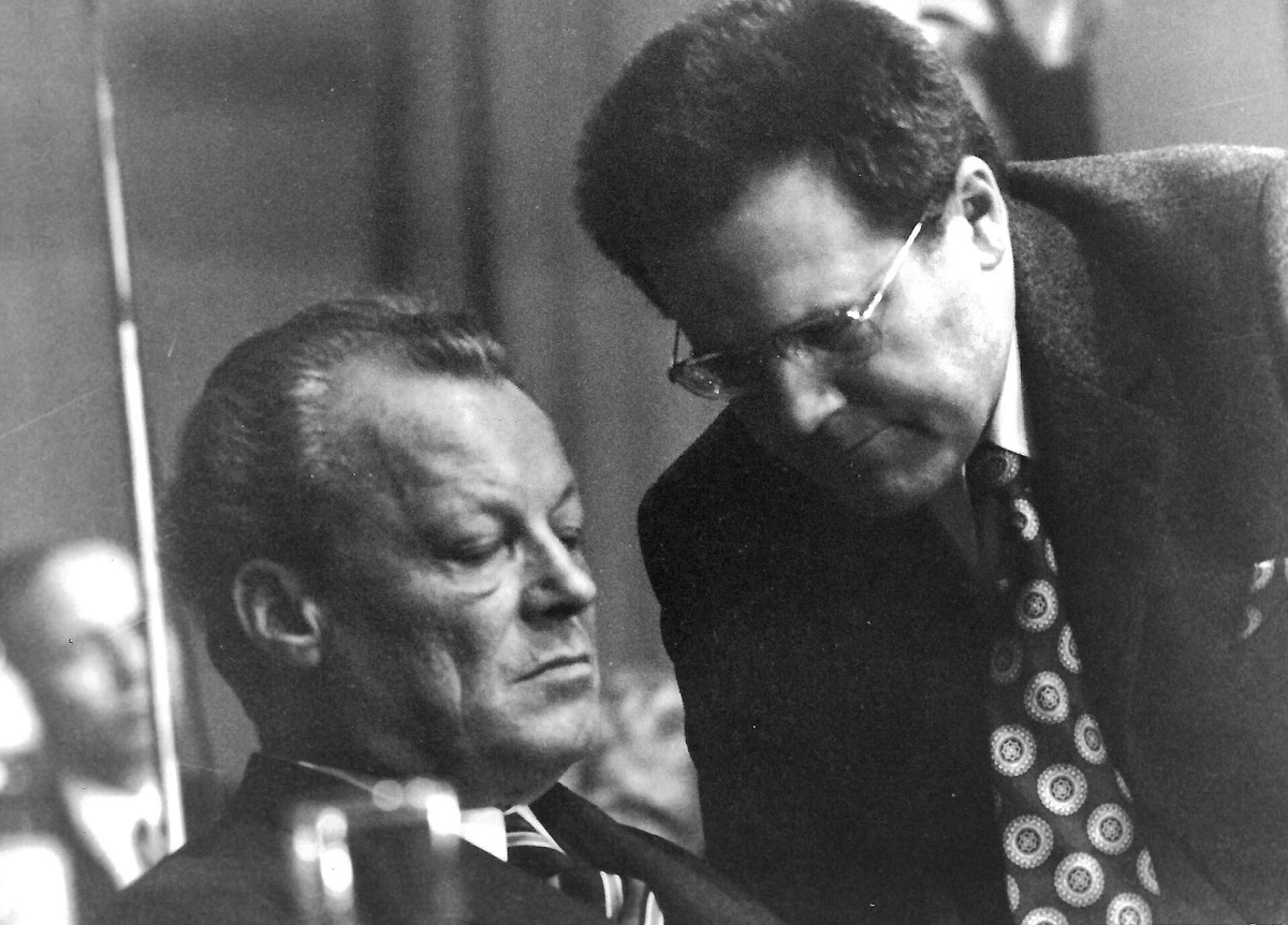Гюнтер Гийом и Вилли Брандт. 1972-1974