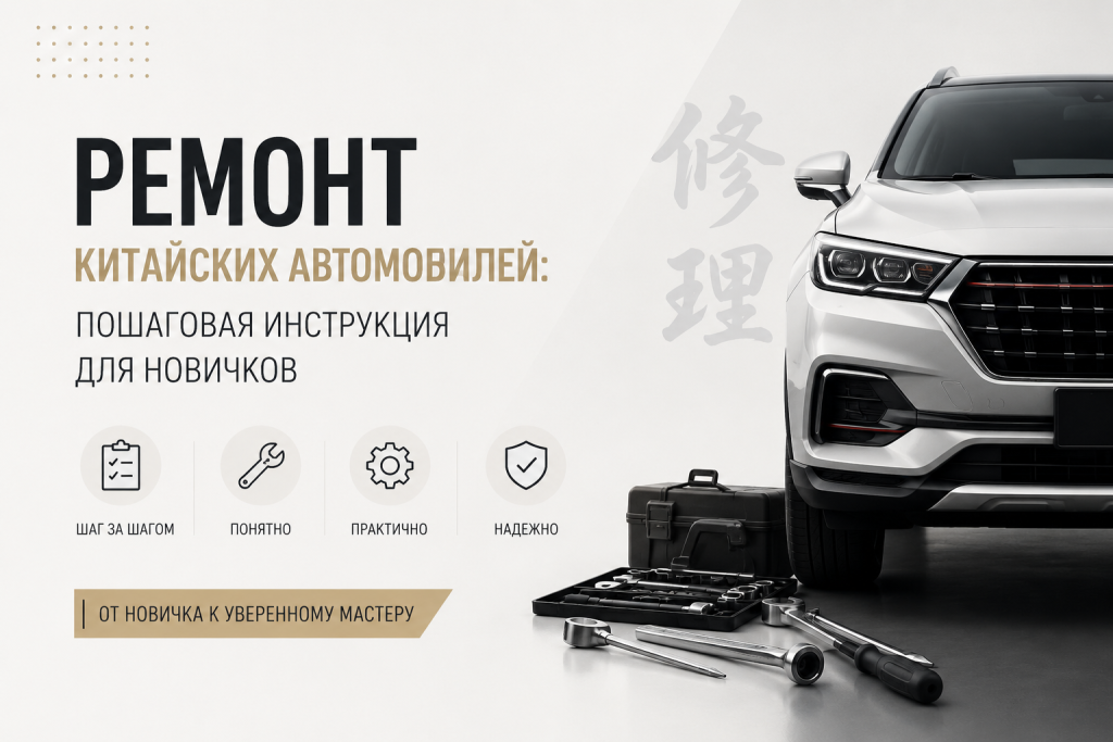    Как сделать ремонт китайских автомобилей: пошаговая инструкция для новичков