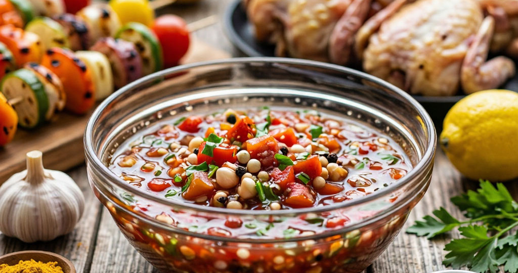 Универсальный маринад для всего - подходит к мясу, курице и овощам
