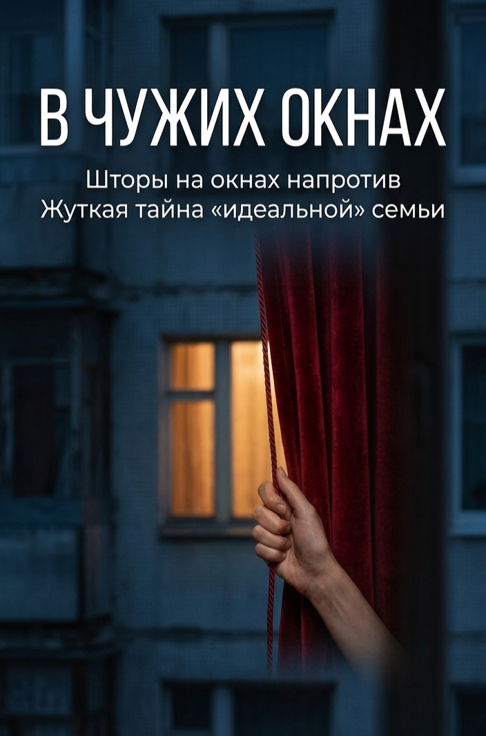 Каждую ночь я наблюдала за ними, как за идеальным немым кино: объятия, смех, уютный свет. Они казались мне безупречными, пока в одну глухую ночь портьеры не распахнулись, вскрыв страшную изнанку этого чужого счастья...