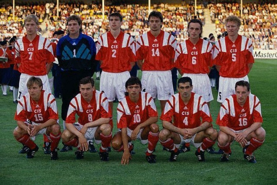 Сборная СНГ 1992 год. Фото с сайта https://www.championat.com