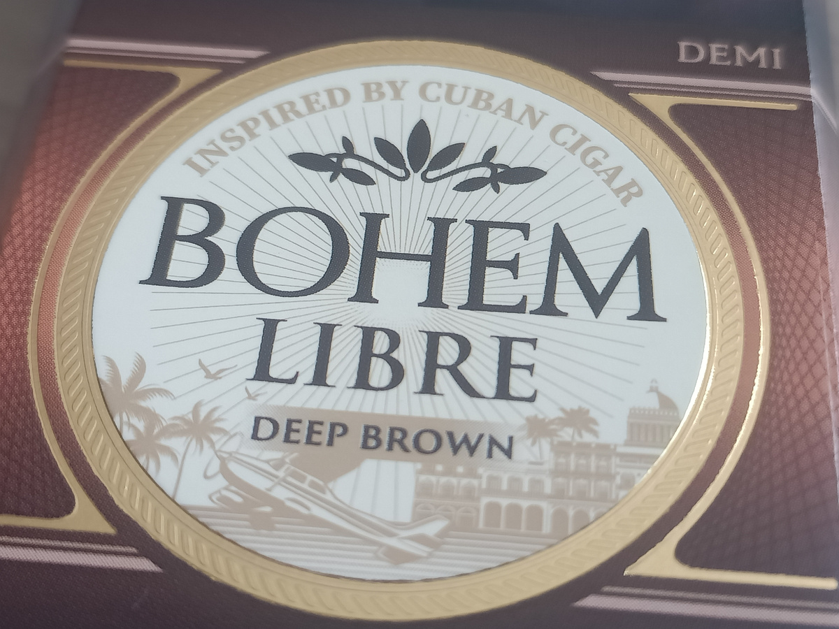 Дегустация - сигареты Bohem Libre Deep Brown - Demi