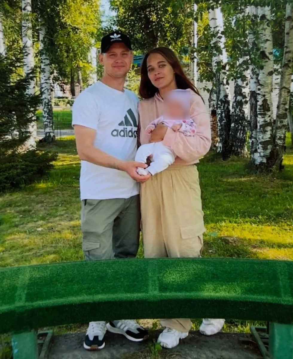 Ника с родителями