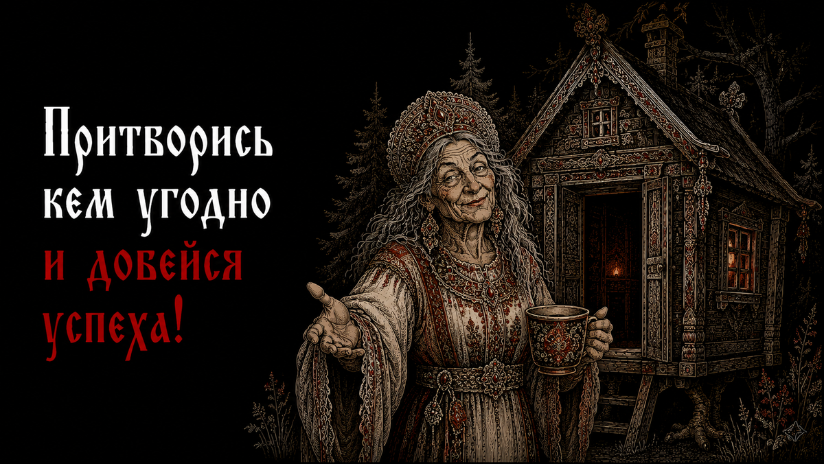"Можно просто притвориться нужным человеком, сделать дело и дальше быть собой."
Идея, конечно, соблазнительная. Как волшебный клубок, который приведёт к успеху без труда.