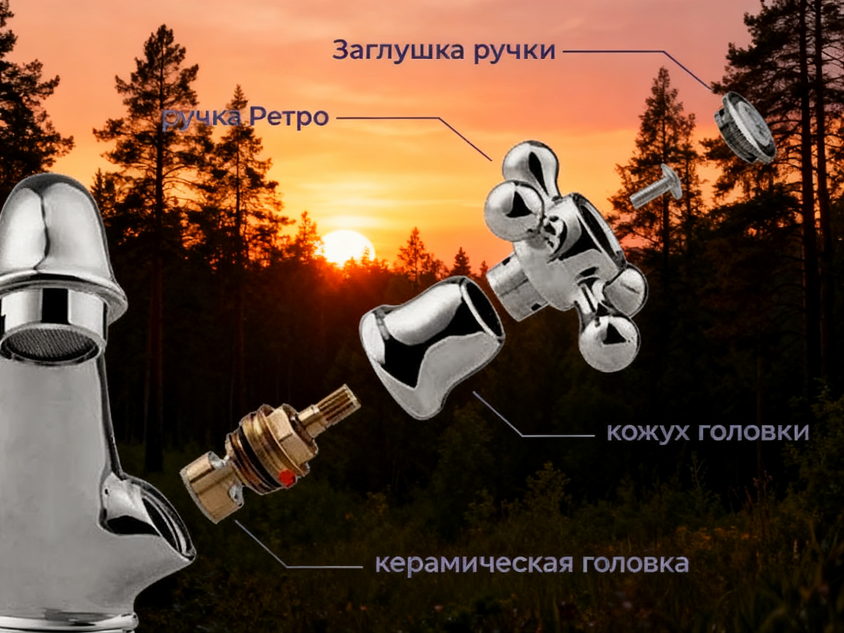 Принципиальное устройство крана...