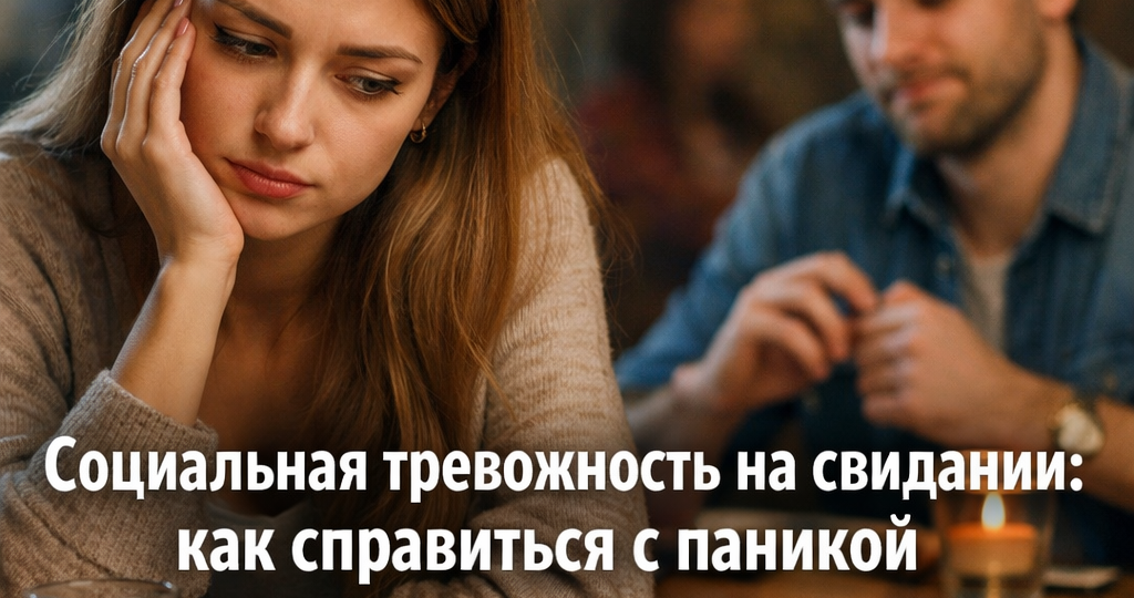 Социальная тревожность на свидании: как справиться с паникой!