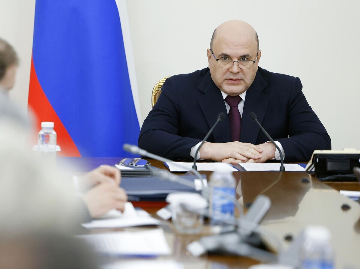    Председатель правительства РФ Михаил Мишустин проводит совещание с вице-премьерами РФ | © РИА Новости / Дмитрий Астахов