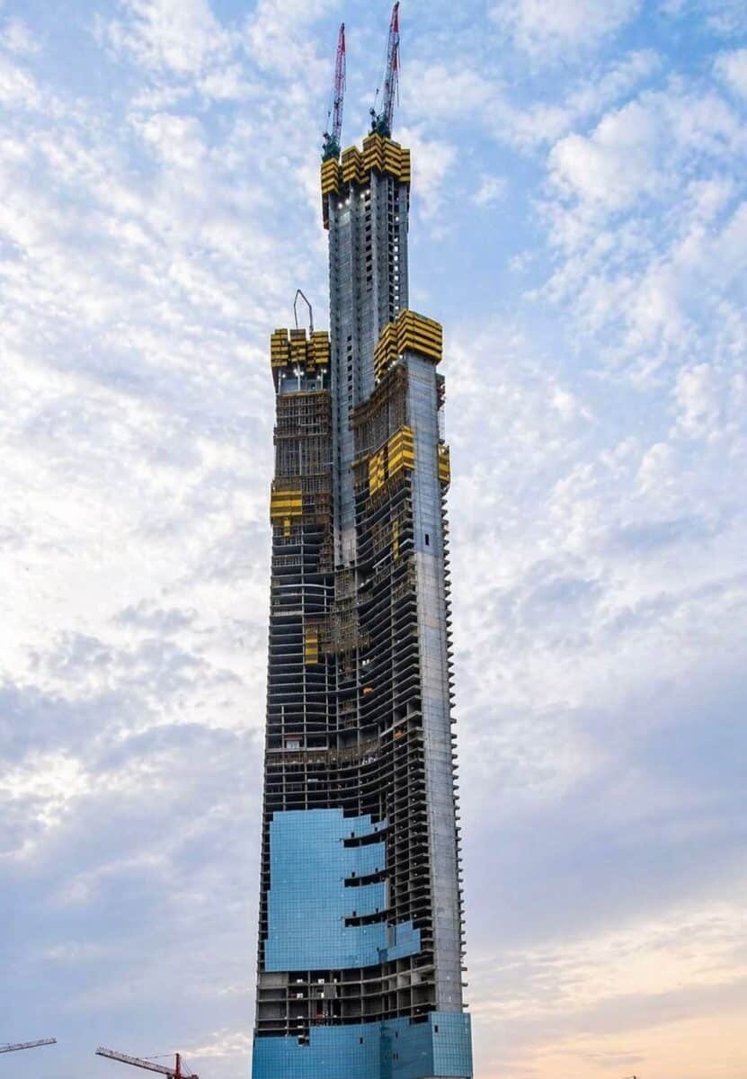    Строительство  Jeddah Tower / © Jeddah Now
