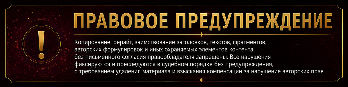 Настоятельно рекомендуем прислушаться.