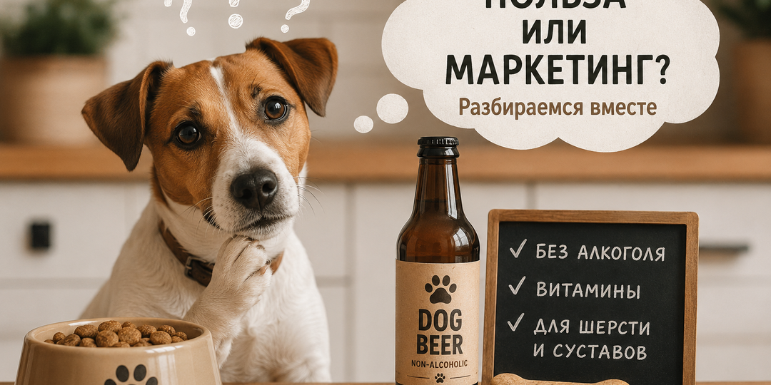 Пиво для собак: забота о питомце или очередной маркетинг?