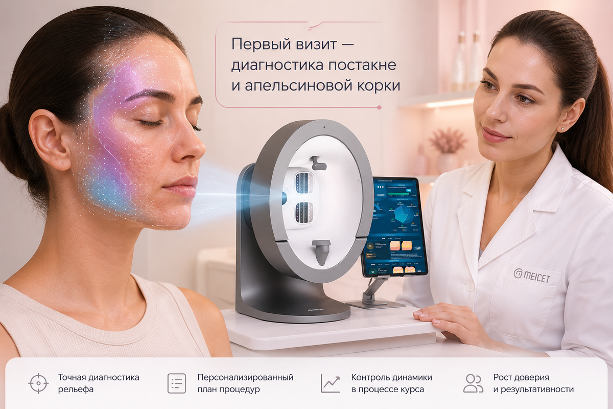 Как встроить Meicet Pro A в работу с клиентами c акне, постакне, "апельсиновой коркой"?