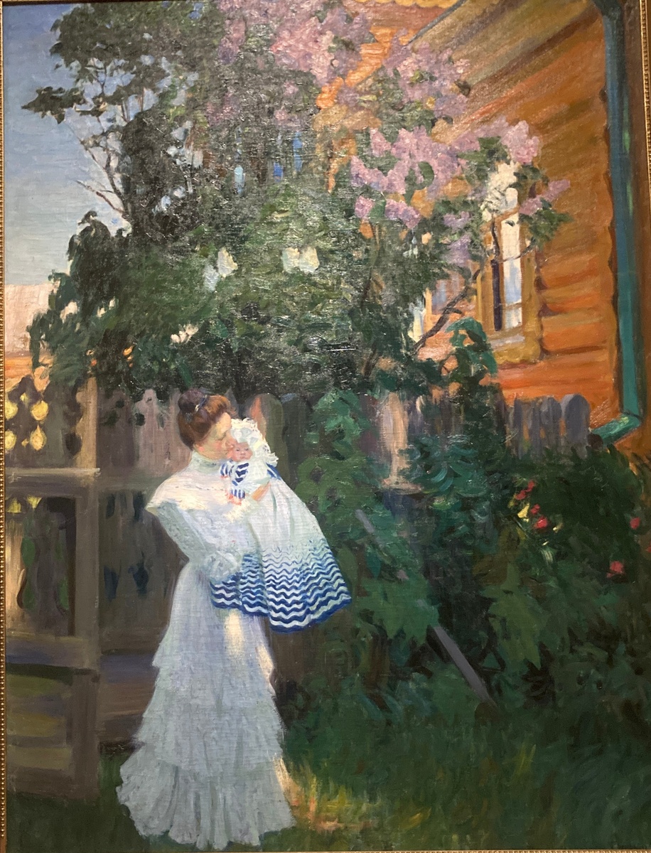 Борис Михайлович Кустодиев, «Сирень», 1906 год. Из собрания Государственного Русского музея
