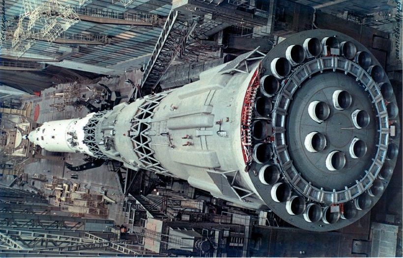 Ракета Н-1, лежа