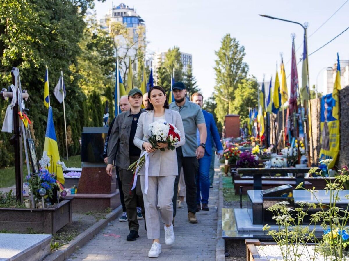    Светлана Тихановская в Киеве, Украина | © Фото : соцсети Светланы Тихановской
